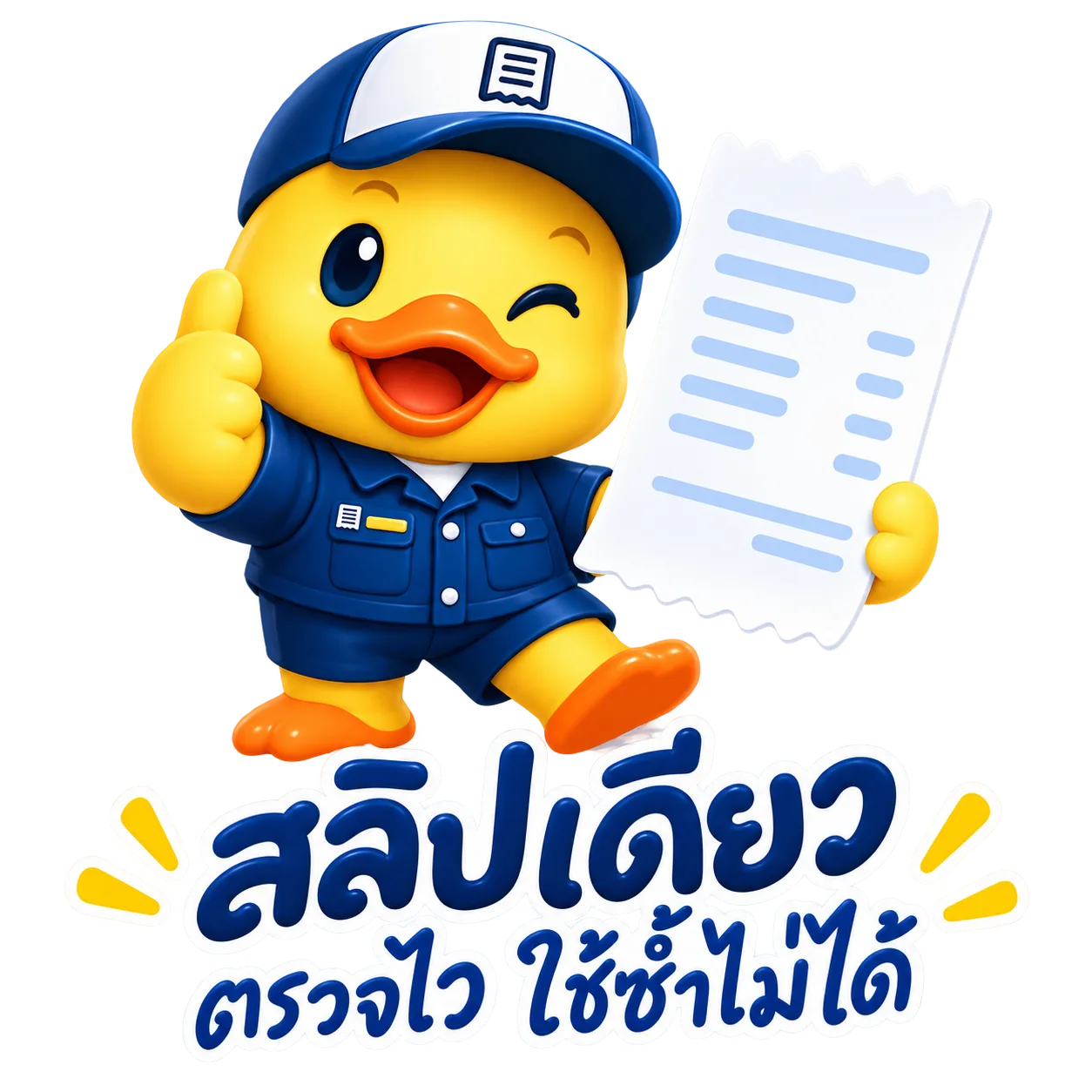 สลิปเดียว ตรวจไว ใช้ซ้ำไม่ได้